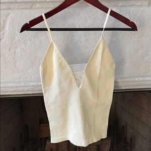 FP Cream Spaghetti Strap Top